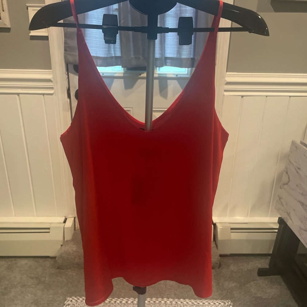 Forever 21 Red V-Neck Camisole